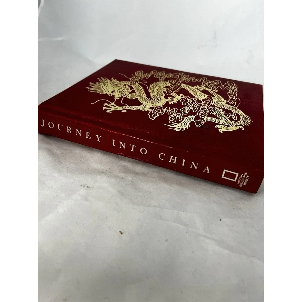 National Geographic Journey Into China 1982 Hardcover Dragon Cover Book